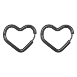 Titanium Steel Geometric Hoop - Image 4