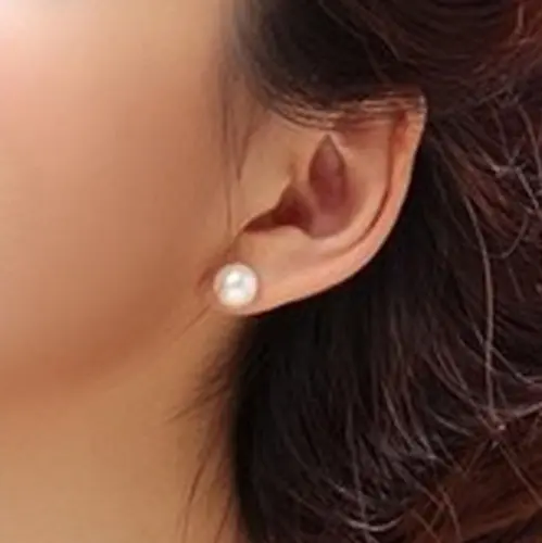 Freshwater Pearl Studs 925 - Image 5