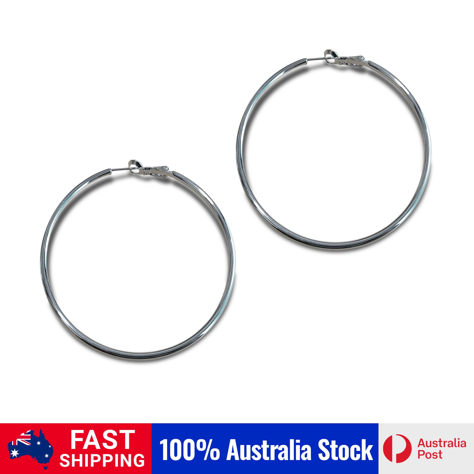 Timeless Classic Hoop Earrings - Sterling Silver 925 - Image 2